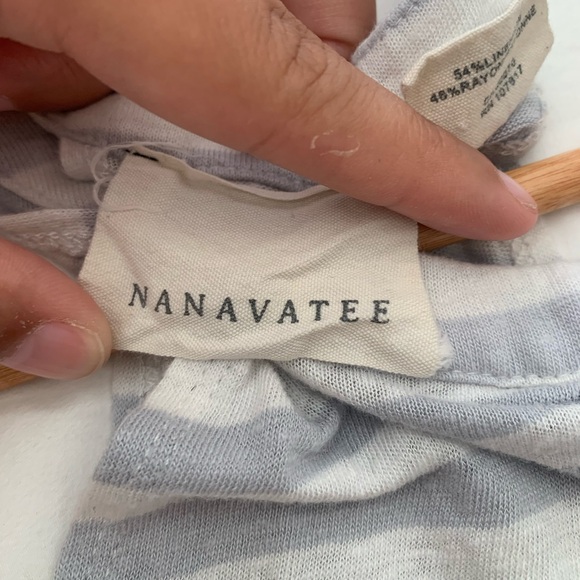 3/$30 Light grey and white muscle tank - Picture 3 of 5